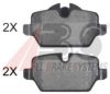 A.B.S. 37883 OE Brake Pad Set, disc brake